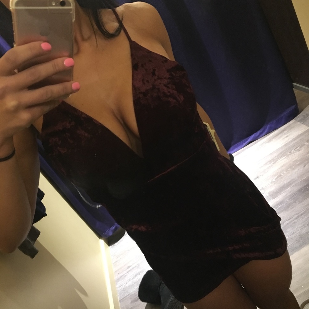 Red dress
